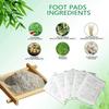 Patch Detox Pieds, 30 Pièces Patch Detox, Foot Pads aux Herbes Naturelles, Foot Patches Détox Favorise la Circulation Sanguine, Elim