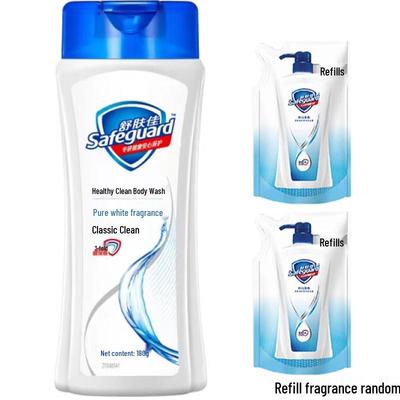 Набор гелей для душа Safeguard Classic Pure White со свежим ароматом