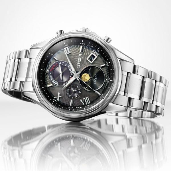 Citizen BY1020-61E ( Watch EXCEED Solar-powered Eco-Drive Radio-controlled Direct Flight Moon Phase Pair Model Men's)