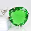 Натуральный зеленый топаз 118 карат Подвеска Ювелирное изделие Сертифицированный драгоценный камень Подарок для нее/него MY.PD-106-NS