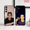 Handsome D-Dylan O-Obrien Phone Case For Samsung A73,72,71,A52,51,40,41,A22,A32,31,A13, Soft Black Shell