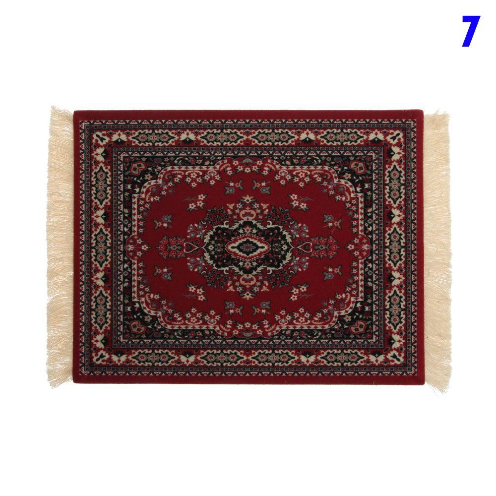 Подставка резиновая противоскользящая прочная настольная декоративная подставка для мышей коврик для стола подушка для мыши персидский ковер стиль