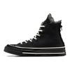 Chuck 70 Hi Черные Воланы и Банты Женские Кроссовки Экрю A10026C
