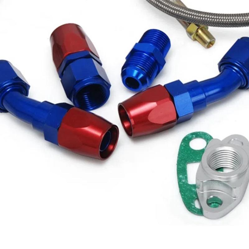 Для T3 T4 T3/T4 T70 T66 To4E Turbo Линия подачи масла Линия возврата масла Комплект линии слива масла