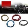 Styling Car Moulding Decorative Filler Strip Interior Exterior Set Red Meters 5