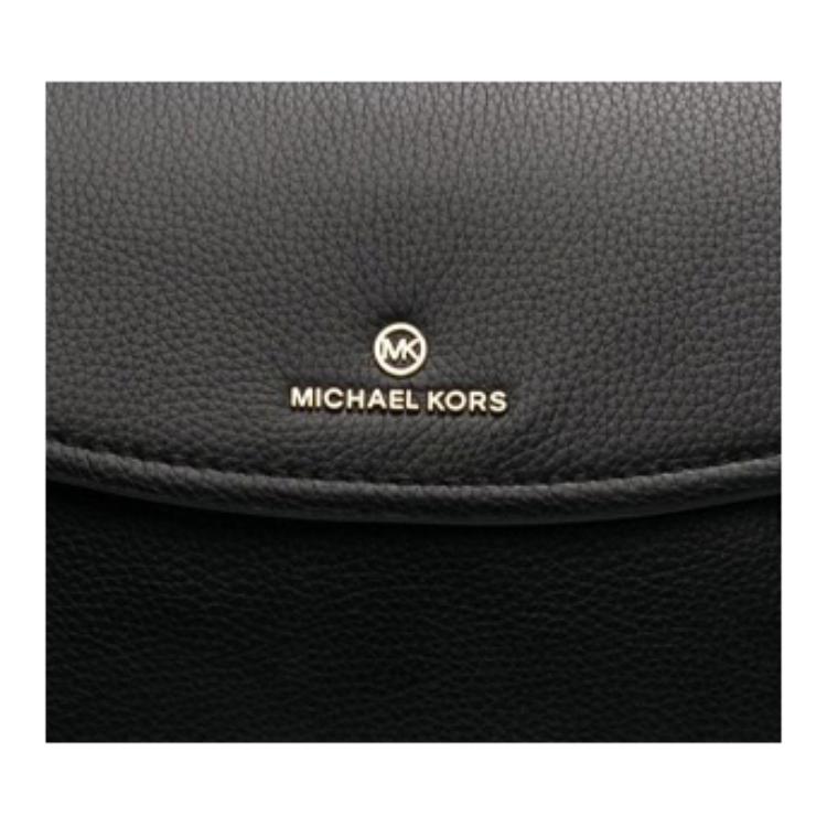 Michael Kors Mk Brooklyn Magnetic Flap Chain Shoulder Bag Fashion Casual Leather Crossbody Women shoulder bag Black 30H1GBNL6L-001