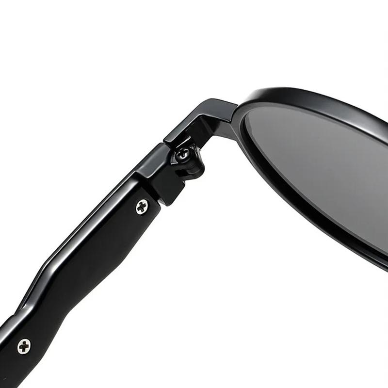Steampunk Sunglasses Retro Women's Oval Sunglasses Fashion Men Punk Style Classic Retro Small Metal Brand Glasses UV400