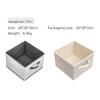 MOHO&HOME MDJ-612123 16L Non-Woven Fabric Storage Box Drawer Type Collapsible Clothes Socks Organizer