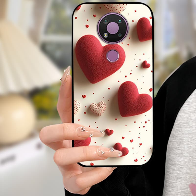 Capa For Nokia 5.4 Cases Black Silicon Soft TPU Phone Case For Nokia 5.4 5.1 7.1 Protective Camera Coque Nokia5.4 Back Shells