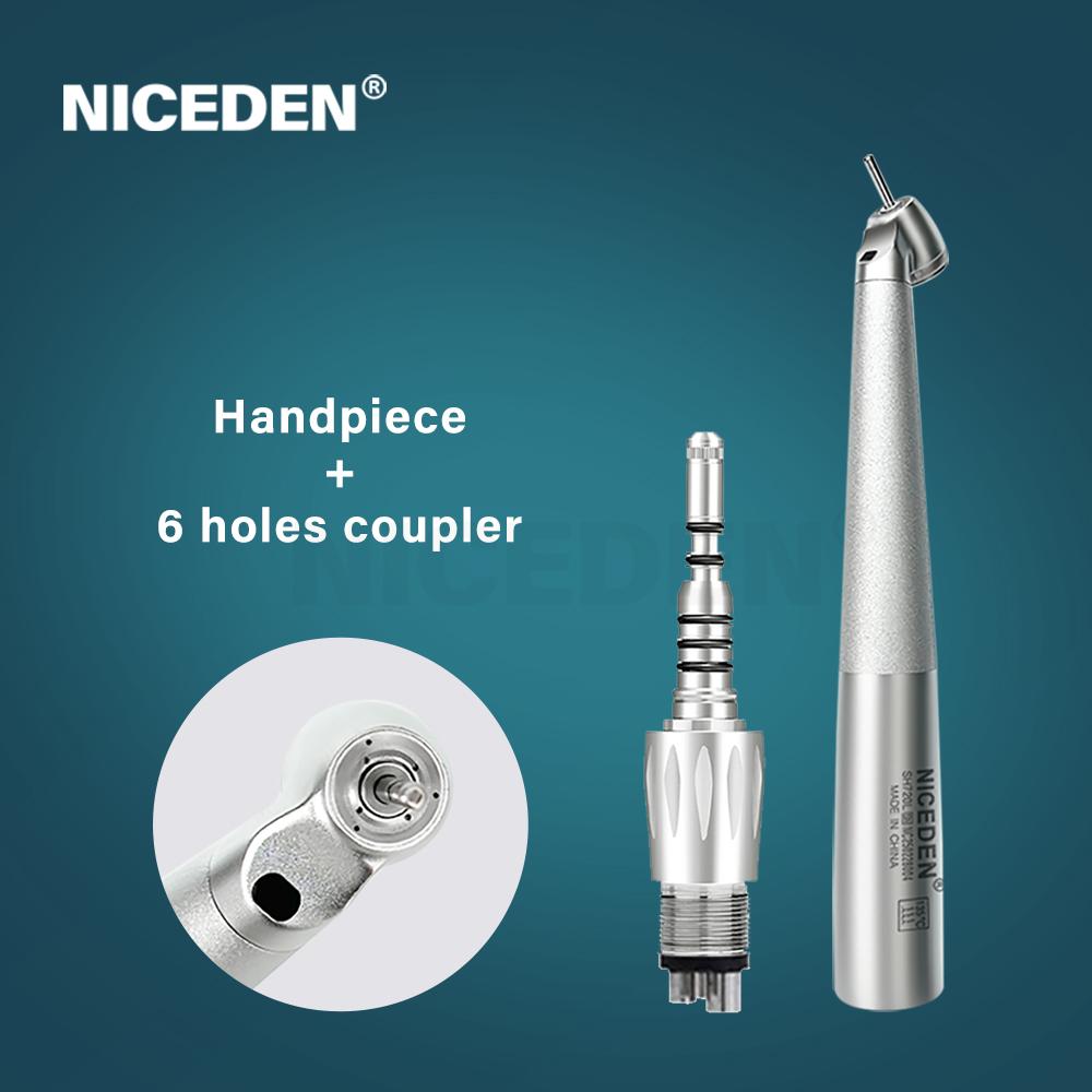 Niceden M900L Стоматологический Оптический LED Высокоскоростной Хирургический Оптический Наконечник с Усовершенствованным Закрытым Картриджем для Соединения N-S-K