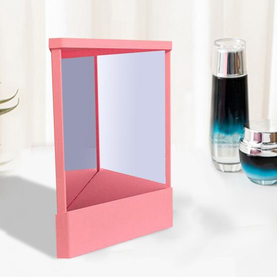 Нереверсивное зеркало, прецизионное косметическое зеркало с истинным изображением, неувеличительное настольное зеркало, настоящее зеркало для красоты вашего лица