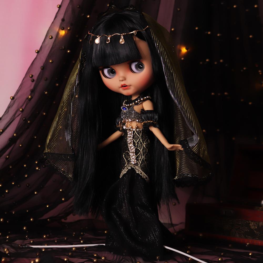 ICY DBS Кукла Блайз Надутые губы Загорелая кожа Матовое лицо Шарнирное тело 1/6 BJD ООАК Ob24 Аниме девочка