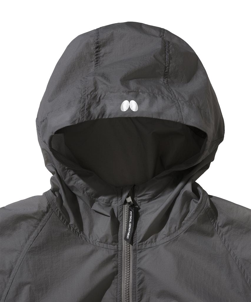 Butterfly Sportwear Куртки-ветровки с капюшоном Curveline Угольный