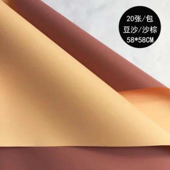 20 шт. водонепроницаемая 2 цвета оберточная бумага для цветов розы в корейском стиле толстая подарочная оберточная бумага для цветов флориста