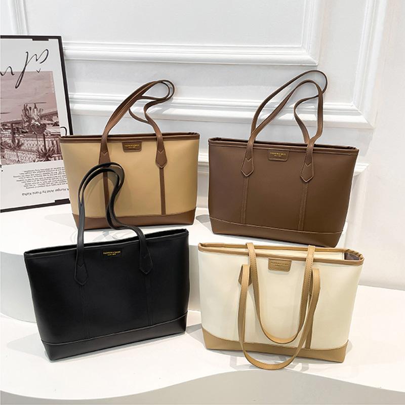 Large Capacity Casual Tote Bags For Women Designer Versatile Commuting Shoulder Bag For Daily Used