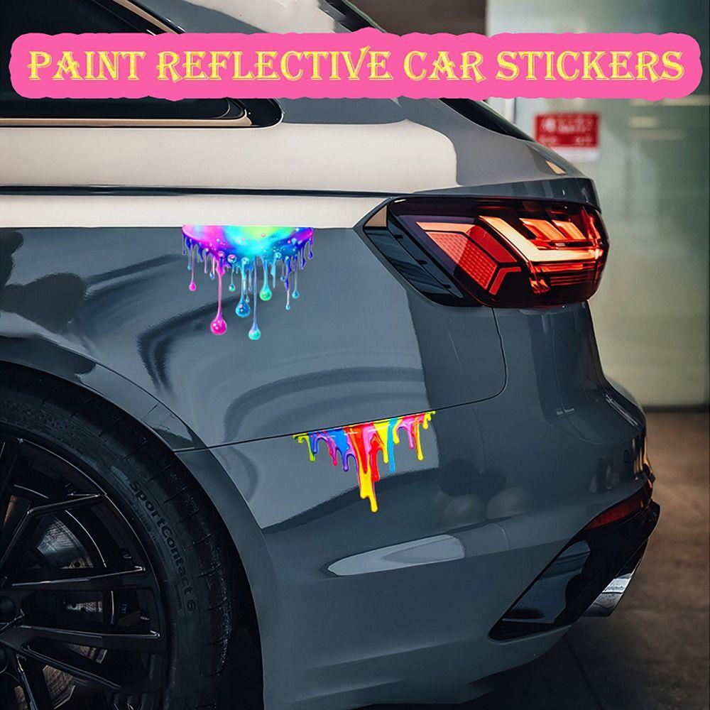 Waterproof Car Paint Stickers Fluid Paint Scratches Cover Motor Decals Exterior Accessories
