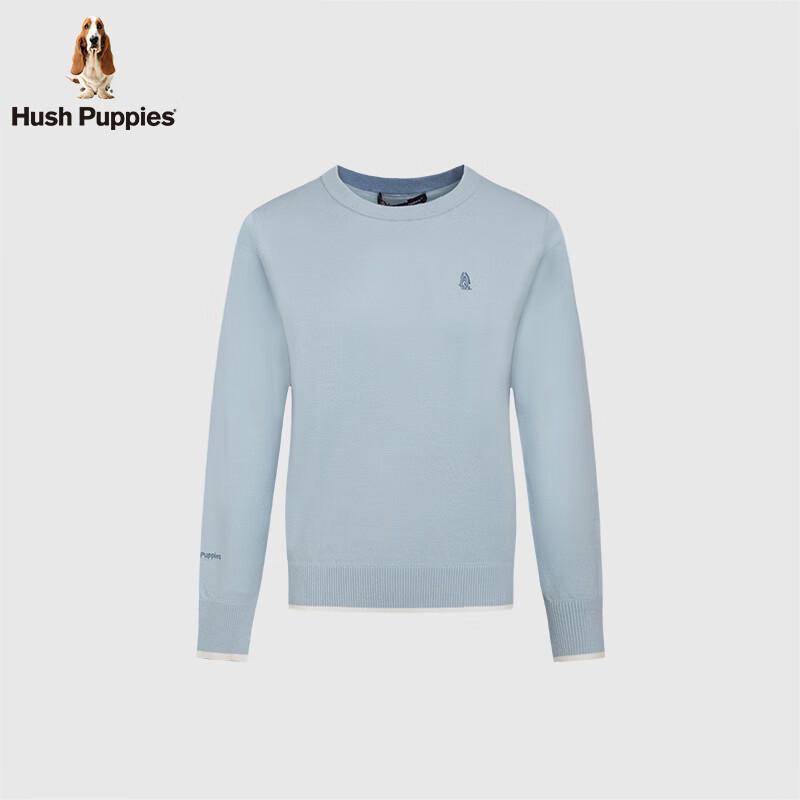 Женский классический вязаный свитер Hush Puppies с круглым вырезом, эластичный, с длинным рукавом