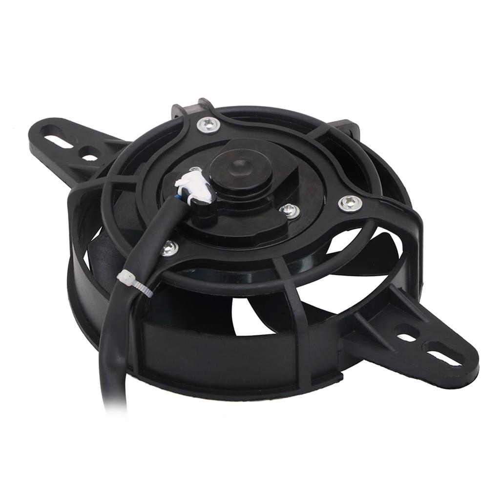 Мотоциклетный масляный радиатор, водяной охладитель, электрический радиатор, вентилятор охлаждения, простая установка, пластиковый фитинг для 150-250cc