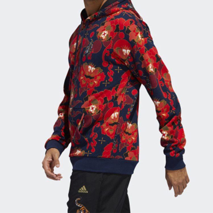 adidas Коллекция CNY Толстовки Мужские с капюшоном Умеренные Обычные GG0774