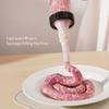 Машина для наполнения колбасных изделий мясом, ручная машина для наполнения колбас с 3 трубками, пищевая