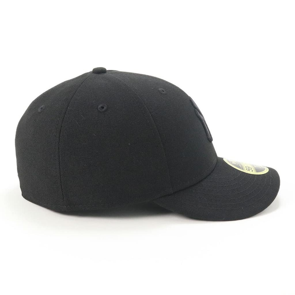 Кепка CAP Low Profile Hat NY 7 LP5950 NEYYAN BLK BLK [New Era] Черный/Черный 1/2