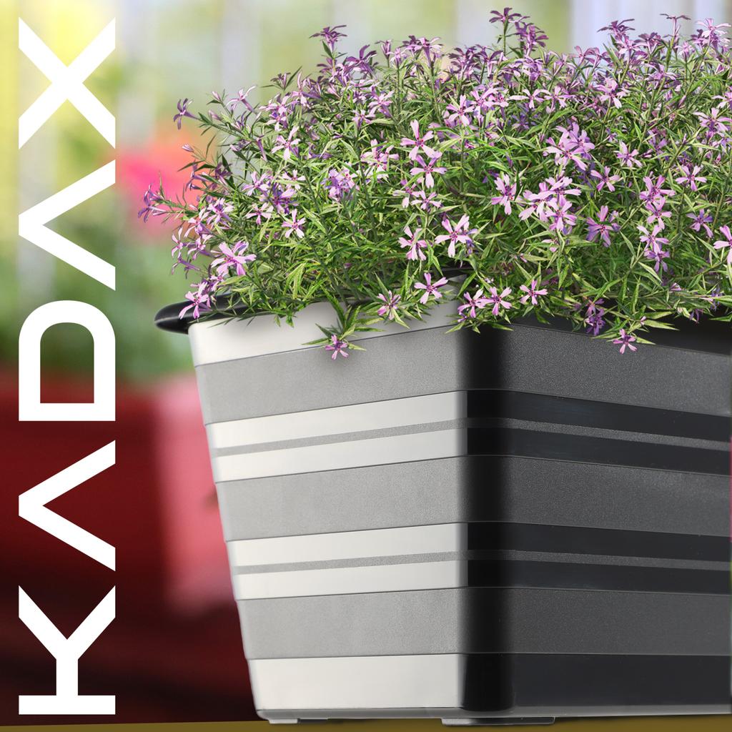 KADAX Doniczka Balkonowa 40cm Skrzynka Na Kwiaty