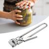 Can Opener Adjustable Bottle Opener Stainless Steel Multifunctional Manual Jar Lid Gripper for Restaurant Bar Kitchen Supplies