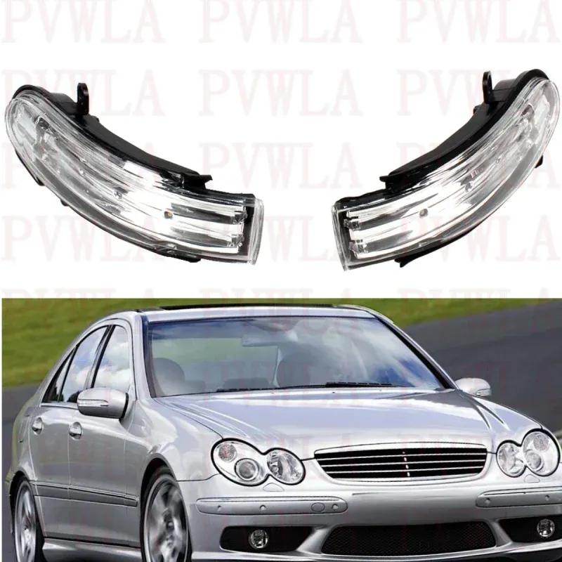 Зеркальные указатели поворота с LED-лампами A2038201521 A203820162 для Mercedes Benz W203 4 двери 2004 2005 2006 2007