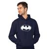 Batman Унисекс Худи с монохромным логотипом для взрослых