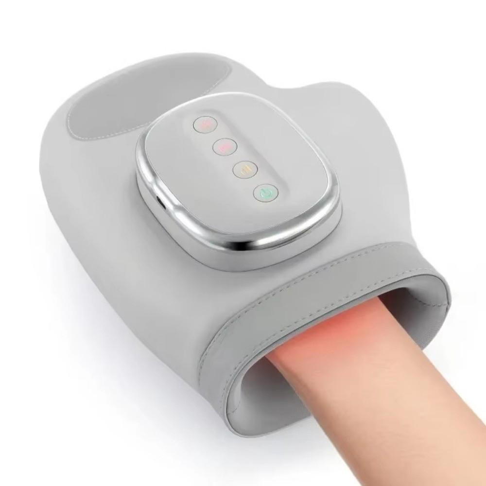 Heat Compress Cordless Hand Massager Kneading Rollers Airbag Compression Massager Gift
