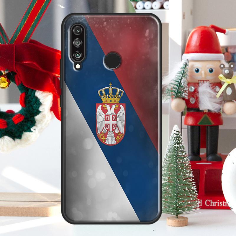 Флаг Сербии Сербский Для Huawei Nova 7i 8i 11i 12i 12s Y73 Y70 Y90 Y60 Y72 Y61 Y91 9 10 SE P30 Pro P40 Lite Чехол