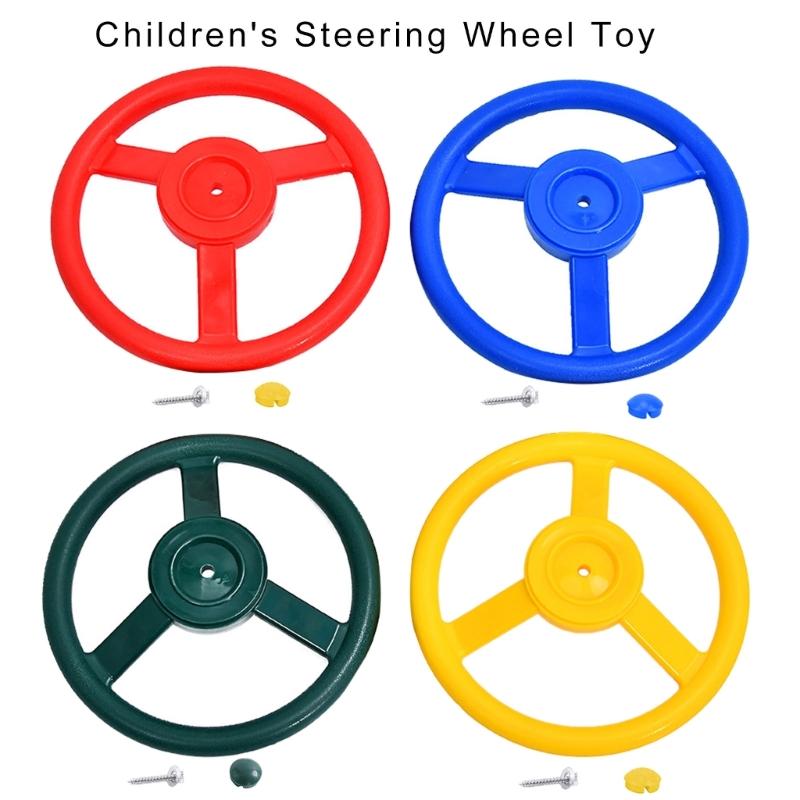 Игровые площадки Рули Пластиковые Рули для качелей Игрушечные Рули для лодок для улицы Заднего двора