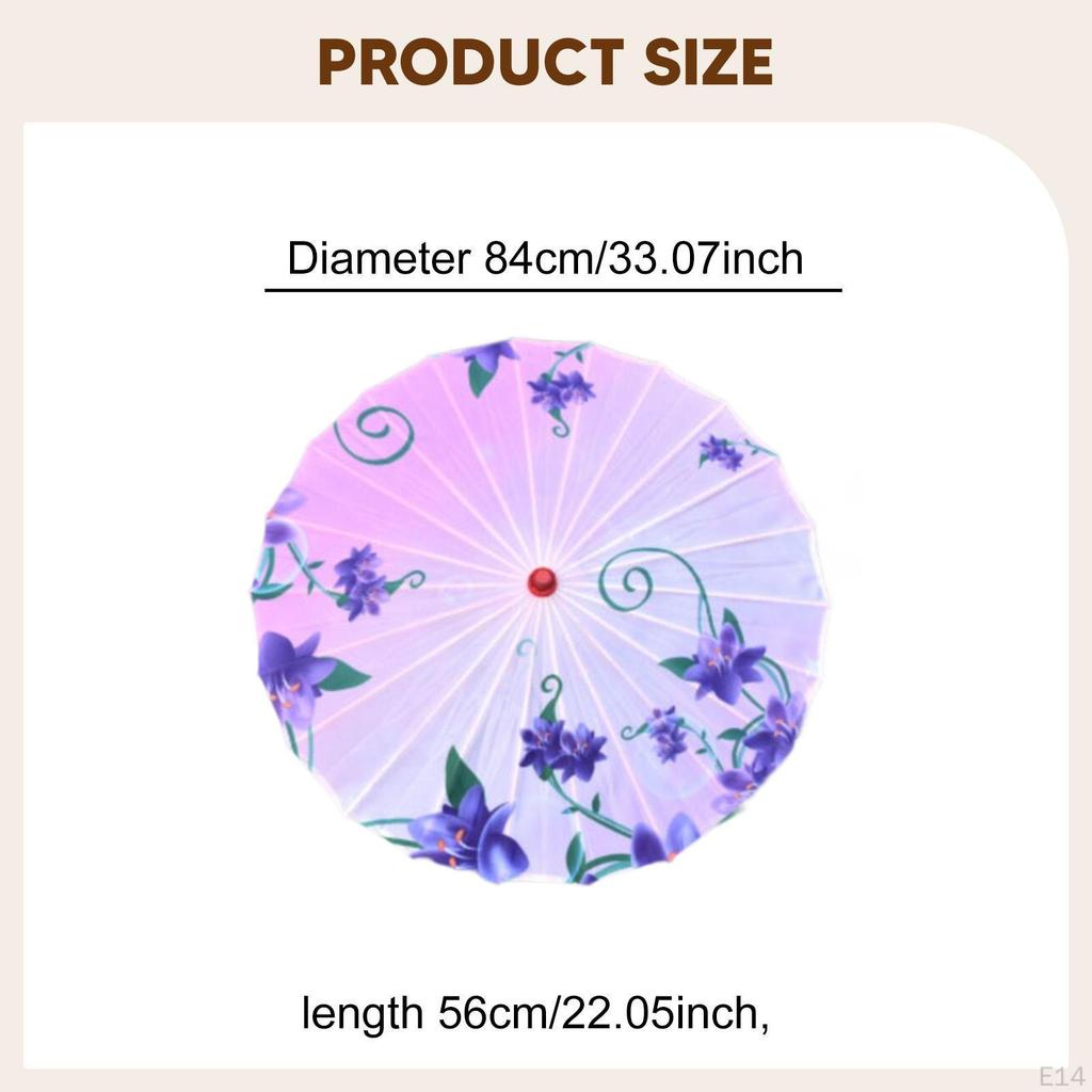 Chinese Oil Paper Umbrella, Handmade Decorative Umbrella for Japanese Classical Dance,