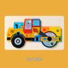 Детский 3D деревянный пазл «Инженерная машина» и игрушка-доска для сопоставления