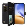 Чехол для Realme 14T 5G/14 5G с плечевым/наручным ремешком, кожаный чехол для телефона со стендом-кошельком