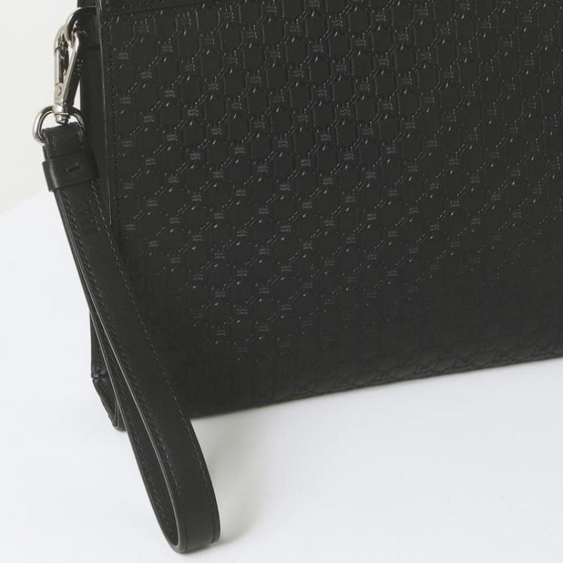 Daks Black Cowhide Medium Clutch Bag Dbba1f481