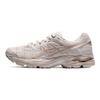 Asics Gel-Flux 4 Удобная спортивная ткань Синтетическая кожа Прочные низкие кроссовки для бега Женские кроссовки Бежевый Золотой 1012A523-252