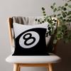 Black And White No Ball Art  Cushion Cover Inches Farmhouse Decor Home Throw Pillow Covers for Couch Decorations