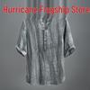 Men's Retro Linen V-Neck Short Sleeve Casual Top