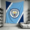 Sacred MCFC BadgeWall Hanging Printed Fabric Blanket Decorative Tapestries for Bedroom Living Room Home Decor