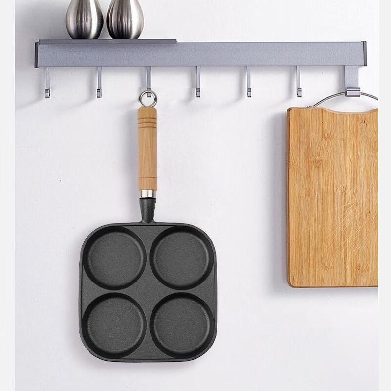Yoshida Takumi Cast Iron 4-Section Egg and Burger Pan