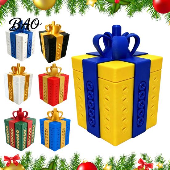 Puzzle Gift Box Annoying Prank Box, 3D Printed Reusable Cash & Card Unique Small Item Storage Holder, Hilarious Challenge Funny Surprise for Birthday