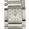 Catwalk Watches MV045219 12 бриллиантов Белый циферблат Нержавеющая сталь Кварцевый Аналоговый дисплей Женские Б/у
