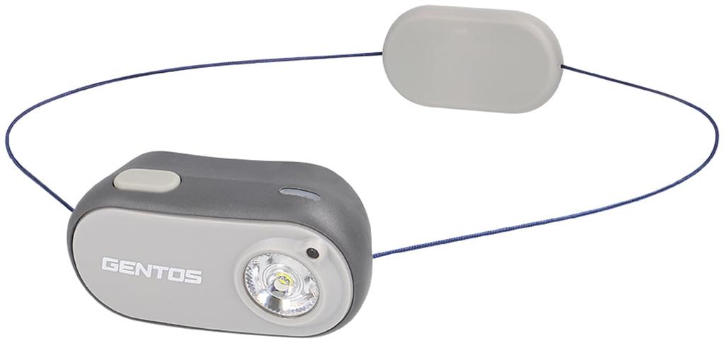 GENTOS CP-02RCC LED Headlight, USB Rechargeable, 400 Lumens Brightness, 2 Hours of Operation, Rechargeable Battery Operated, Compact Headlight