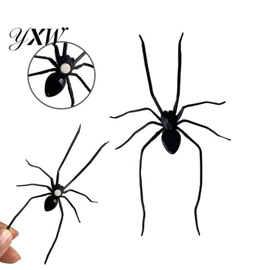 Halloween Spider Decoration 3D Fridge Magnet, Spooky Realistic Magnetic for Outdoor Refrigerator, Car Surface, Garage Door, Parties, Office