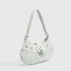 Niche Bag Mint Star Armpit Bag Women's Spring and Summer New Pleated Dumpling Bag Shoulder Bag