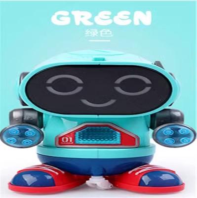 New Electric Dance Swinging Cartoon Universal Robot Light and Music Toys