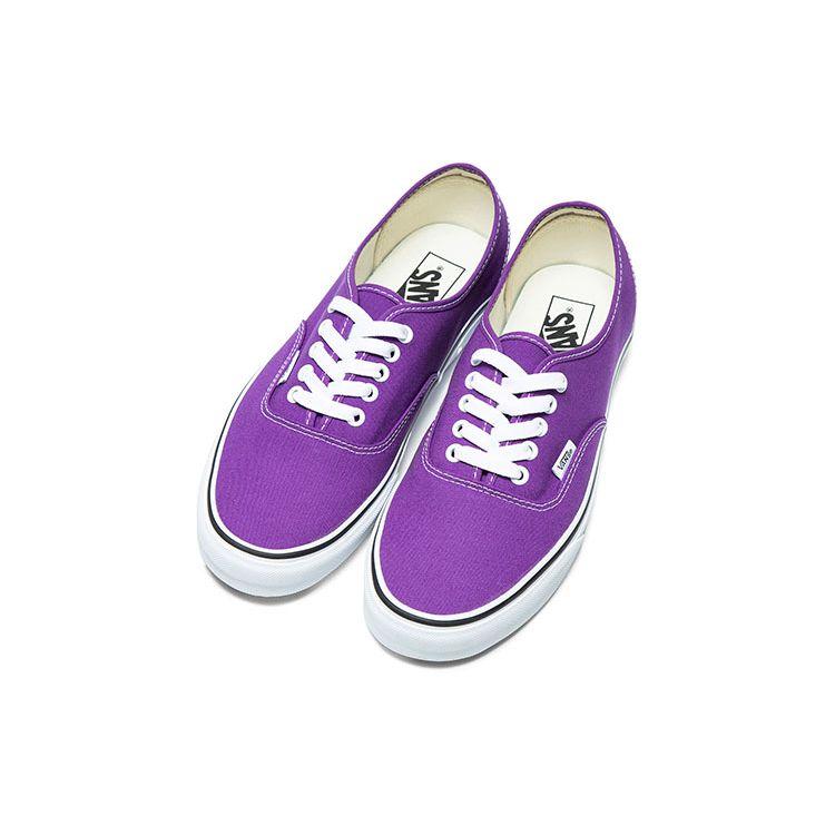 Vans Оригинальные Низкие Повседневные Скейт-Кроссовки Унисекс Фиолетово-Белые VN0A5KRDBEK