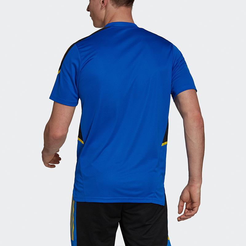 adidas Мужские синие футболки Манчестер Юнайтед Средние GS2415