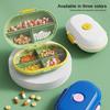 Small Travel Pill Organizer Portable Storage Box New Medicine Case